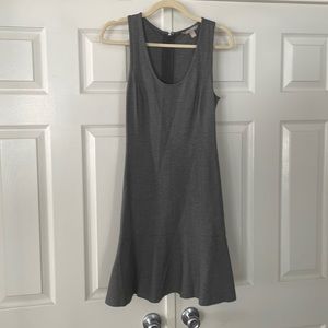 Banana Republic gray mini dress